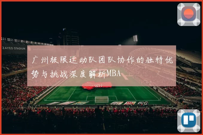 广州极限运动队团队协作的独特优势与挑战深度解析MBA